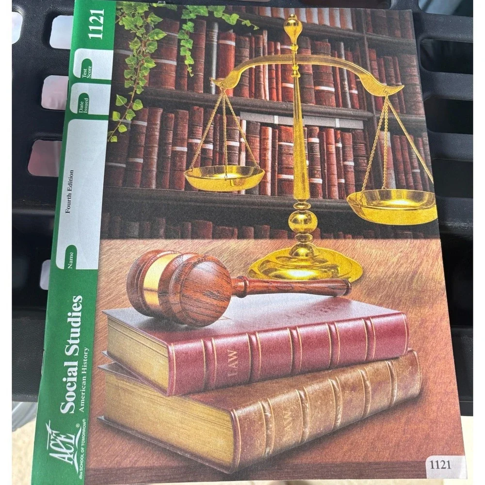 ACE Social Studies 1121   homeschooling workbook